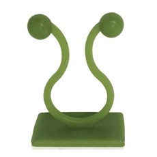 100개 식물 등반 벽 고정 클립 투명 덩굴 자가 접착 스틱 후크 고정 장치 지지대 홀더