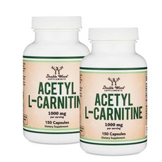 더블우드 아세틸 L-카르니틴 1000mg 캡슐 Double Wood Acetyl L-Carnitine, 2개, 150정