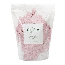 OSEA 오시아 Gigartina Therapy Bath Soak 591.5ml 20온스 기가티나로 제작 여성용 고급스러운 목욕 소금 라벤더 향 편안한 선물 건조한 피부 모이스, OSEA 오시아 Gigartina Therapy Bat