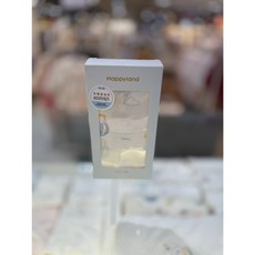 [압소바][해피랜드] 아기손수건 /신생아부터 꼭 필요한 가제 손수건 세트 /부드러운 자가드 원단의 무형광 제품 /겨울철 스카프로 쓰기에도 GOOD*보노버블손수건*