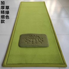 절방석 대방석 80x200cm 의자 소파 벤치 식탁 방석 명상 108배, 그린 80x220cm