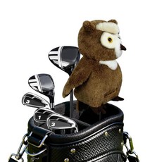 Scott Edward Funny Golf Club 동물 헤드커버 드라이버 우드 (와이즈 올빼미 THE 더 Bird OF 오브 Wisdom, Scott Edward Funny Golf Club 동