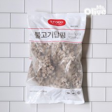 에쓰푸드 불고기탑핑1kg 냉동, 1개, 1kg