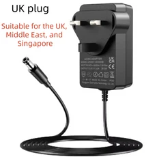 AC DC 12V 2A 전원 어댑터 LED 라우터용 공급 장치, 13 5V 2A, 01 British UK plug