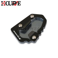 오토바이 킥 스탠드 사이드 확장 확대기 플레이트 패드 적합, 1개, 6. Gray-R1300GS