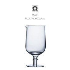 CRISON 高腳水晶調酒攪拌杯 MG801, 1個