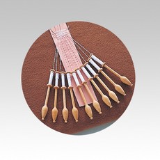 可樂牌Clover 梭心蕾絲編織器 比利時木製手工藝針組57-812 日本原廠, 1個