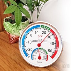 난티 온습도계 습도측정, 걸이용 타원형, 1개