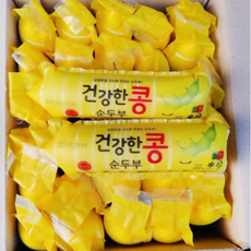 부흥식품 건강한콩 순두부 30팩/박스 묶음, 400g, 30팩