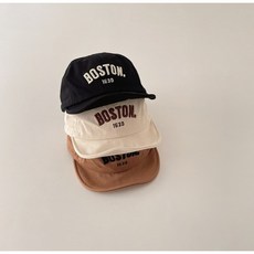 유아 보스턴 캡모자 3컬러 48-52cm 사계절모자