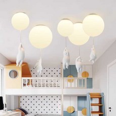 거실 무드등 인테리어 조명 풍선 침실 실내 전등 소품, C형 15cm