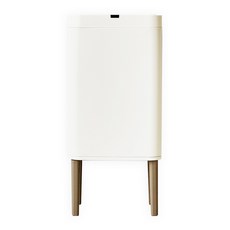 데코아르 스마트 자동센서 스테인레스 휴지통 (20L 전용), 크림 아이보리 (다리 4개 증정)