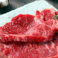 퇴근시 스테이크고기 1등급소고기 프리미엄 업소용 여행용 고기 채끝 1++등급(400G) 한우채끝