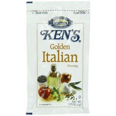 켄스 골든 이탈리안 드레싱 1.5온스 60개입 Ken's Golden Italian Dressing 1.5 oz 60 count, 90온스, 마늘