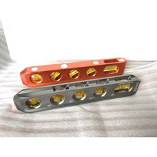 200mm 5 種角度高精度水平尺, 1個, 紅色