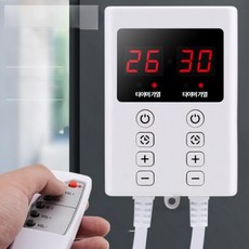 전기판넬온도조절기 난방 난로 전기 필름 장판 온도 조절 타이머 전자 가정용, 1개, 전기 온열판 온도 조절