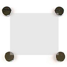 원형 거울모서리 고정캡 벽면 거울설치 3mm 경코너, 1개