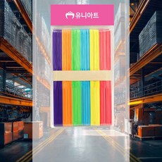 하드바 칼라 대 색상혼합 하드막대 만들기재료 색깔막대 나무막대 작품만들기 하드스틱