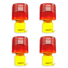 LED 태양광 멧돼지퇴치 야생동물 퇴치기 경광등 경고등 정원등, 4개, 1세트
