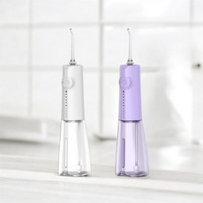 [치과 판매] 단미 구강세정기 휴대용 치아세정기 물치실 클린픽 300ml CLS07Y, CLS07Y 퍼플