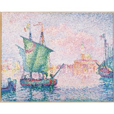 Venice The Pink Cloud 아트포스터 감성선물 시냑, 그림만(매트지), 21x26.4
