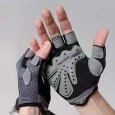 민혁이네 여름 얇은 통기성 남여 공용 헬스 운동 배달 메쉬 장갑, XG08 그레이