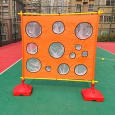 점수판 던지기 과녁 게임판 다트 맞추기 스탠드 레크레이션 표적, 6. 오렌지(공24개)