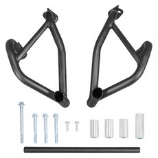 川崎Eliminator500摩托車護杠保險杠防摔防撞杠改裝配件, 1個, 黑色