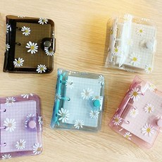 삼공 미니 바인더 데이지 다이어리 현금챌린지 OC_02065TS, 핑크