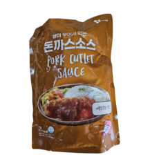 영미 큰댁 부어먹는 돈까스소스 1박스(2kg X 6봉) / 돈까스양념/ 소스, 1박스, 333.33g