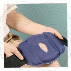 무릎보호대 아이스팩 냉온찜질 고정밴드 관절케어 운동, 1개