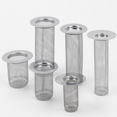 주롱코롱 배수구망 음식물거름망, 2.5 x 8cm