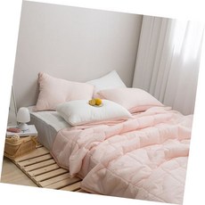 J리빙 홑이불 이불 블라인드 창문커튼 암막커튼 베딩 침대용품 침구 핑크 SS 간절기이불, 본상품