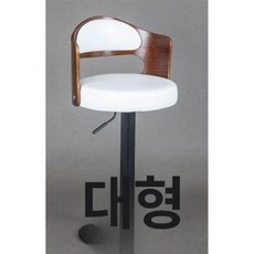 가죽 키높이의자 높은의자 심플 키높이 높은 스탠드바 등받이 높이조절 스탠딩 바체어 체어, 레드우드 화이트 가죽 도장