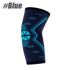 1PCS 팔꿈치 지지 슬리브 - 테니스 및 골퍼의 팔꿈치 운동 건염 관절염(남성 및 여성)을 위한 고탄력 압축, 01 S, 02 Blue-1PCS