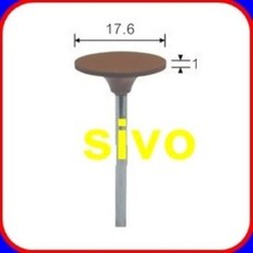 SIVO 矽力康輪 162 小薄圓 3.0mm柄, 1個