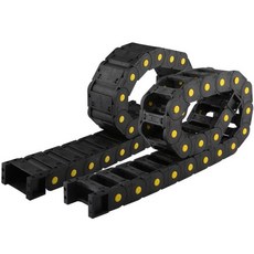 나일론 케이블 드래그 체인 와이어 캐리어 엔드 커넥터 라인 시리즈 45X60mm, 09 45x60mm, 02 Bridge type open, 01 100mm