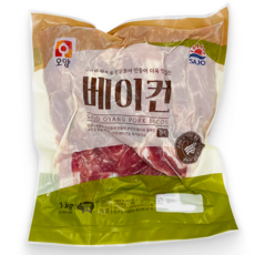 오양 베이컨 뭉치 1kg, 2개