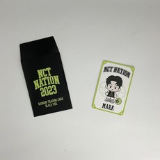 엔시티127 마크 엔시티 네이션 투 더 월드 트레이딩카드 블랙버전 포토카드 NCT127 MARK NCT NATION : To The World PHOTOCARD BLACK_1, 일반