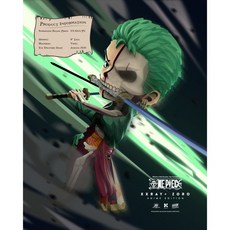 Mighty Jaxx XXRAY PLUS 8吋 航海王 海賊王 索隆 半剖公仔, 1個