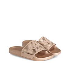 칼 라거펠트 로고 샌들