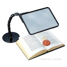 來而康 樂齡生活 可調式大尺寸閱讀放大鏡 1.8倍 日製老人閱讀高倍率菲涅爾透鏡, 1個