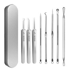 블랙헤드 피지제거기 8P 여드름 압출기 모공청소기bel3+5Msj