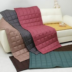 헬로베딩 광목 솔리드 순면 누빔쇼파패드 2인용