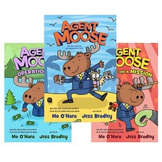 Agent Moose #1-3 精裝本 圖文小說 Mo O'Hara, 詳見詳細資訊