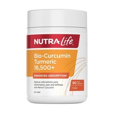 뉴트라라이프 바이오 커큐민 16500+ 터메릭 비타민C NutraLife Bio-Curcumin, 90정, 1개