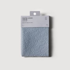 JAJU 까슬까슬 스트레치 샤워타월 20x45cm 블루그레이 486964, JAJU 까슬까슬 스트레치 샤워타월 20x45cm 블루, 블루 그레이