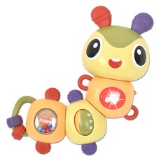 OZ TOY 兒童用 Tutti 旋律關節毛毛蟲玩具, 混合顏色
