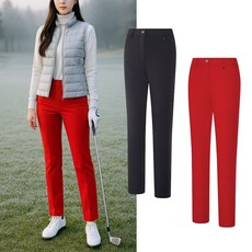 비티알 여성 겨울 방수 방풍 스트레치 골프 바지 BSC958SP8W