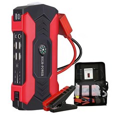 자동차 점프스타터 보조배터리, 1개, 28000mAh